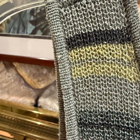 Sigrid Olsen women’s knitted stripe tank sweater - Picture 9 of 9